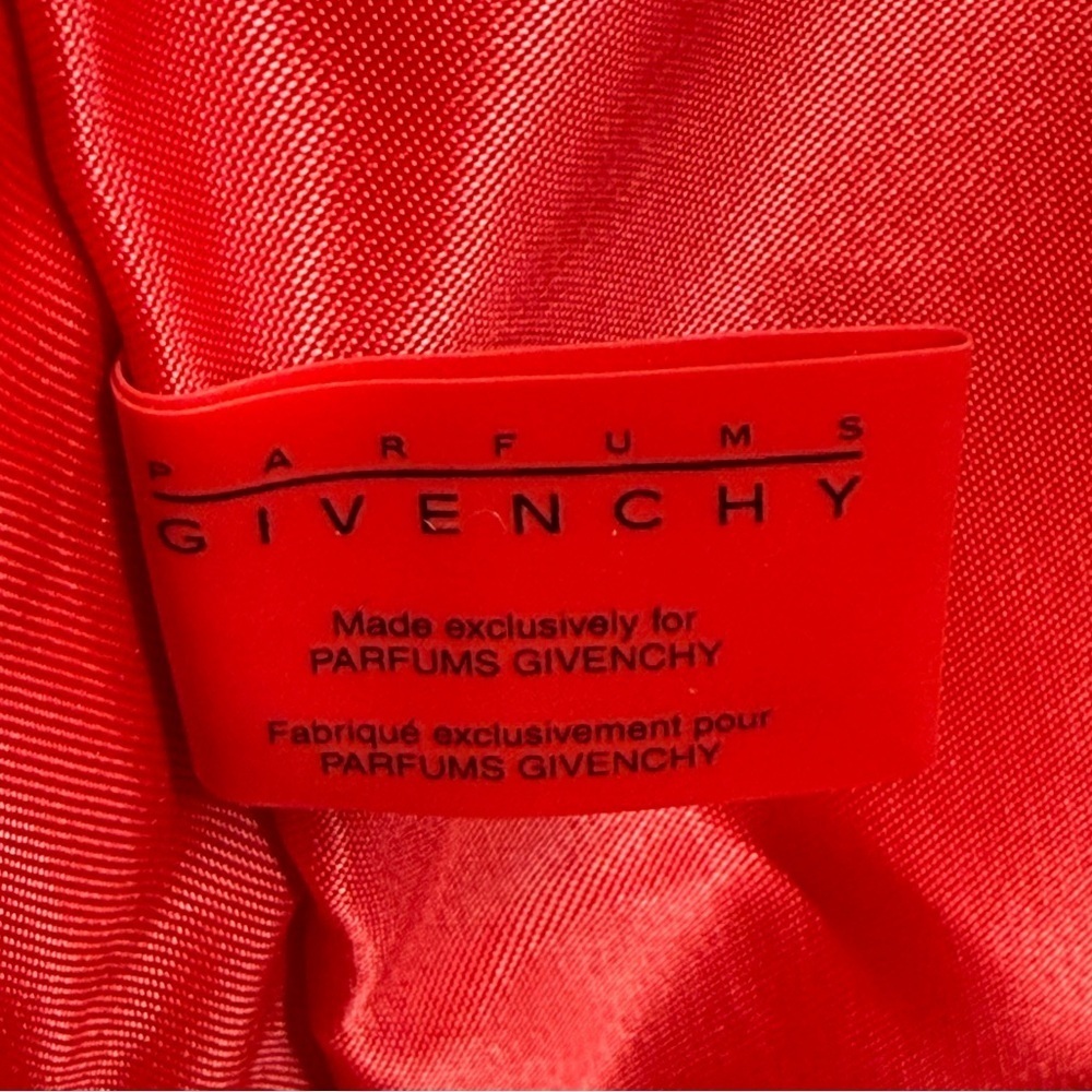 Givenchy Parfums Large Black Wool and Vegan Leather Tote Bag Preppy Luxury Boho - Picture 15 of 16